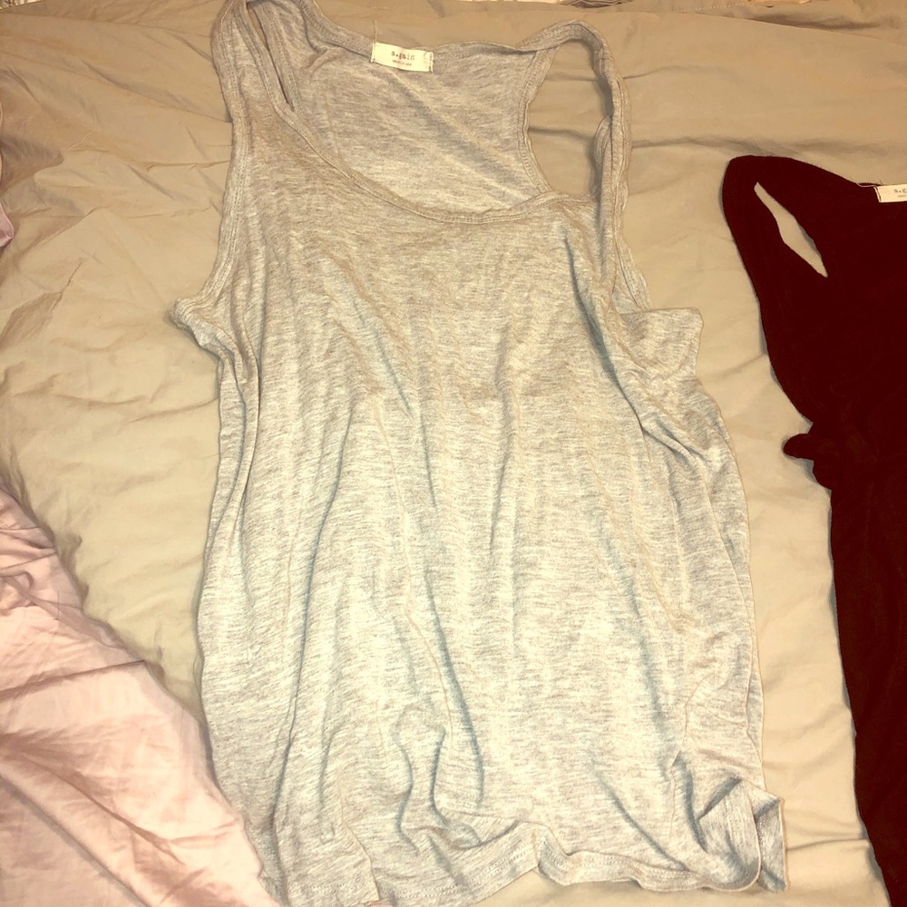 Grey tank